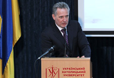 Дмитрий Фирташ выступил перед сообществом Львовской бизнес-школи