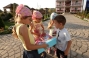 Вихованці дитячого притулку у селі Молниця при Свято-Вознесенському монастирі