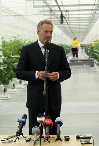 Інвестор будівництва тепличного господарства "DF Agro" (Синьків) Дмитро Фірташ